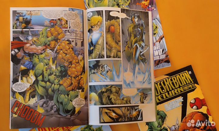 Marvel heroes reborn комиксы