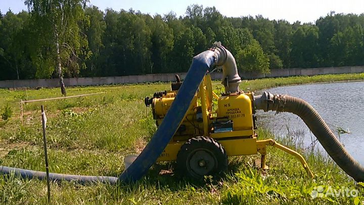 Водопонижение, откачка, мотопомпы Петровское