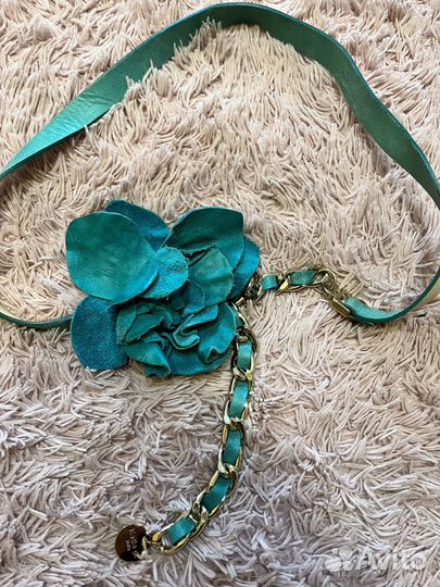 Ремень женский натуральная кожа италия