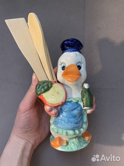 Керамическая подставка для кухонных приборов