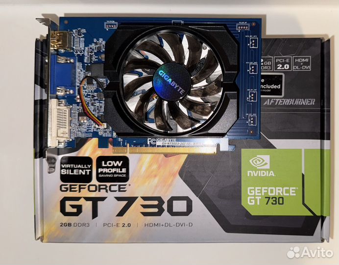 Видеокарта gt730 2gb