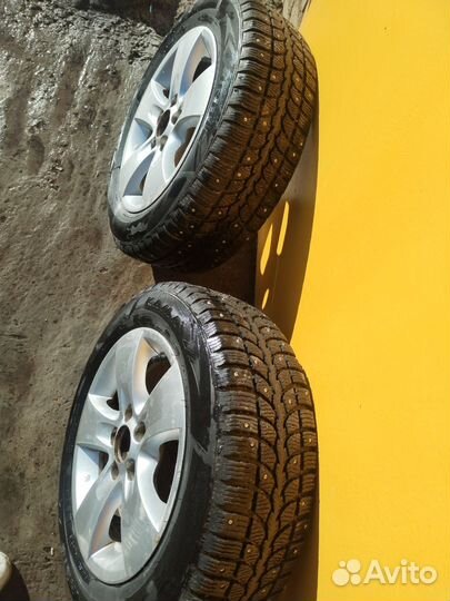 Диски р 14 5*100 с зимней резиной