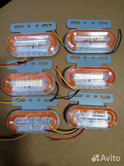 Фонарь габаритный на Газель 6шт