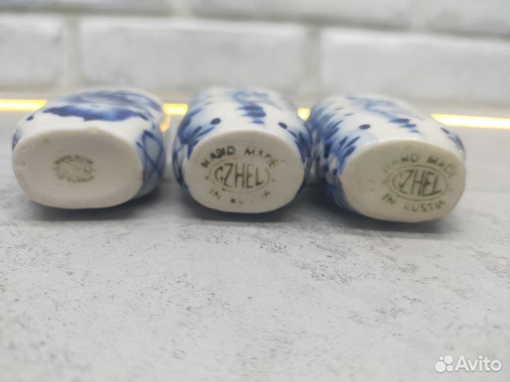 Графин Гжель + рюмки И.11605