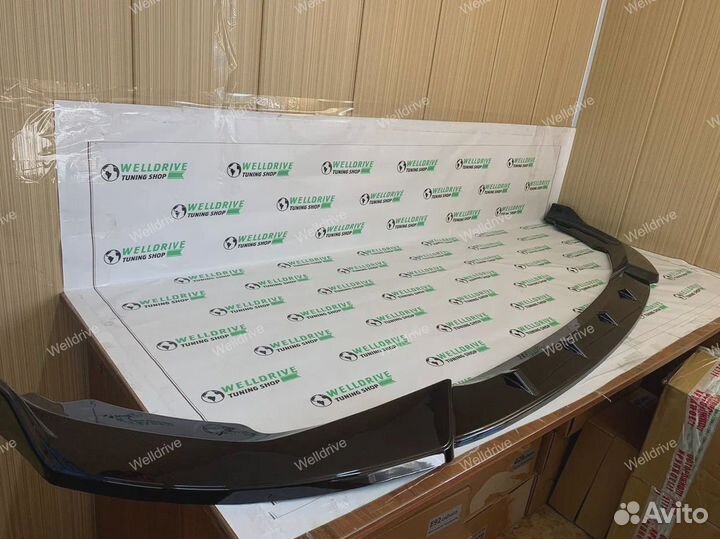 Сплиттер передний BMW 3 G20 Competition черный