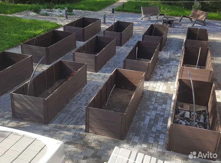 Грядки из дпк