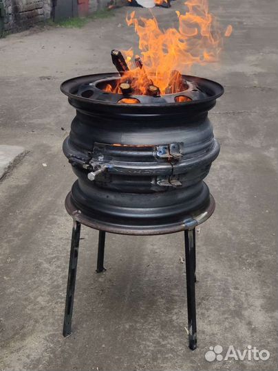 Печка для казана