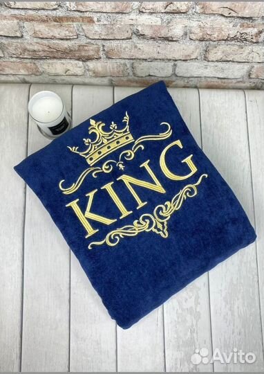 Халат с вышивкой