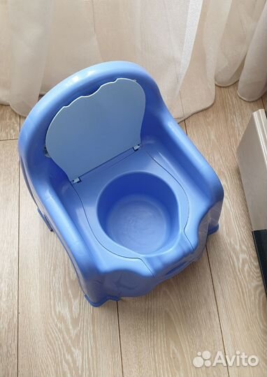 Детский горшок и насадки на унитаз