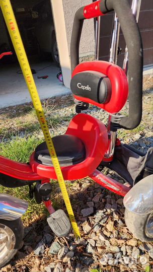 Велосипед 3х колесный с родительской ручкой