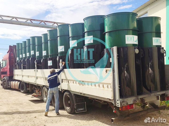 Cептик для гостиницы с установкой