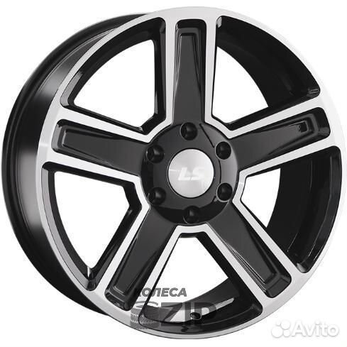 LS 1296 8.5x20 6*114.3 ET35 DIA67.1 BKF Литой