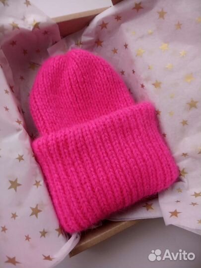 Шапка с двойным отворотом