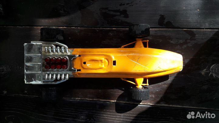 Игрушка автомобиль СССР гоночная