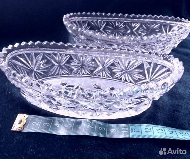 Хрустальные салатницы,стопки,вазы,пепельница СССР