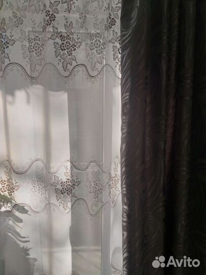 Комплект шторы и тюль бу