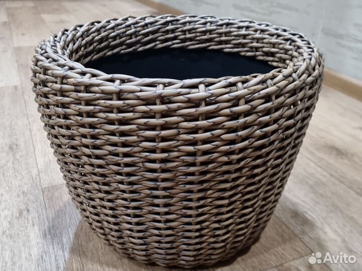 Кашпо из ротанга 12 литров