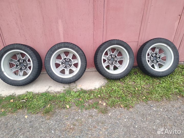 Колеса в сборе R16 205 55 зимние липучка