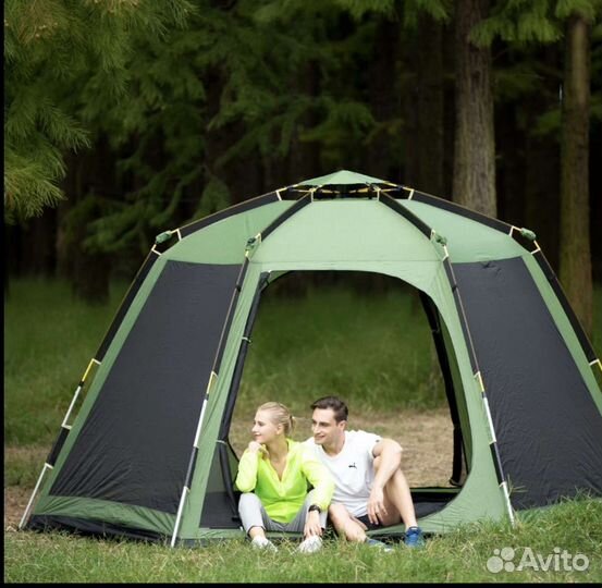 Быстросборный Шатёр-палатка Автомат с полом