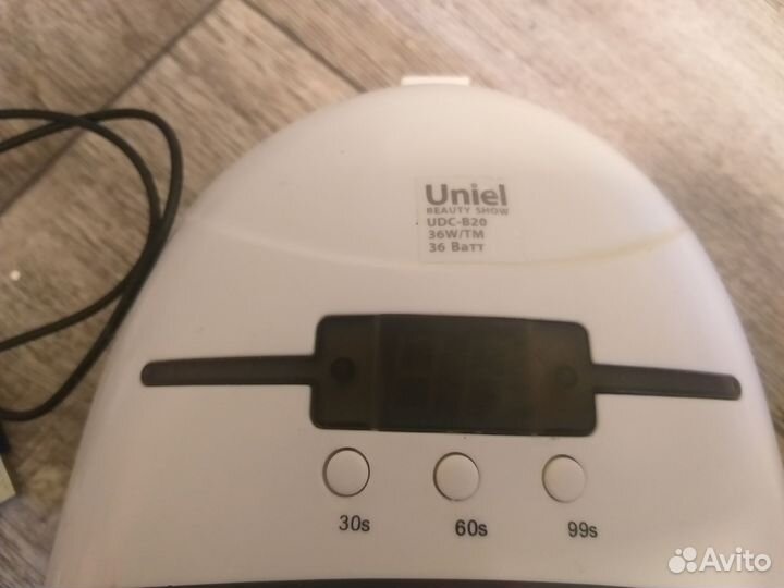 Лампа и машинка маникюр и педикюр
