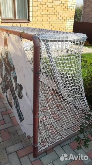 Хоккейная сетка. Для ворот 1,85 на 1,25 м