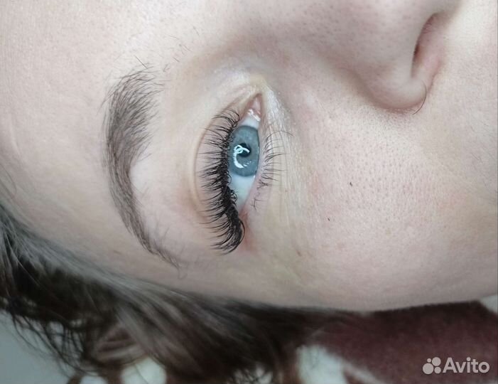 Наращивание ресниц модель