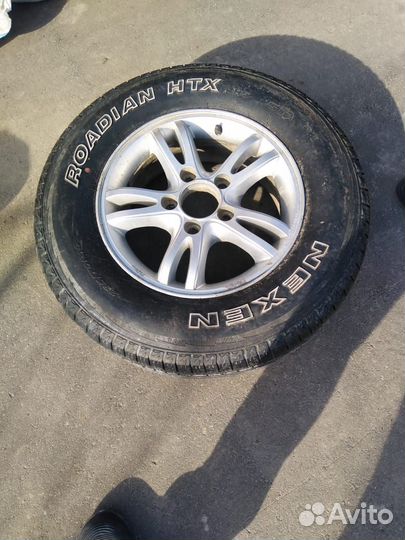 Летняя резина на дисках 235х70 r16. Ssangyong Acti