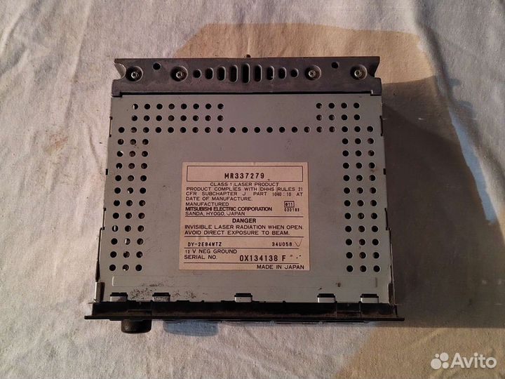 Штатная магнитола mitsubishi pajero