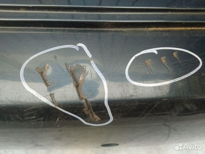 Бампер задний Volkswagen Golf Plus