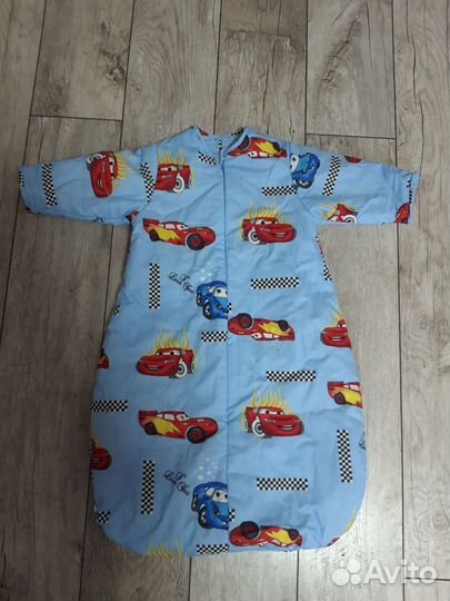 Утепленный кокон для сна, на рост 74