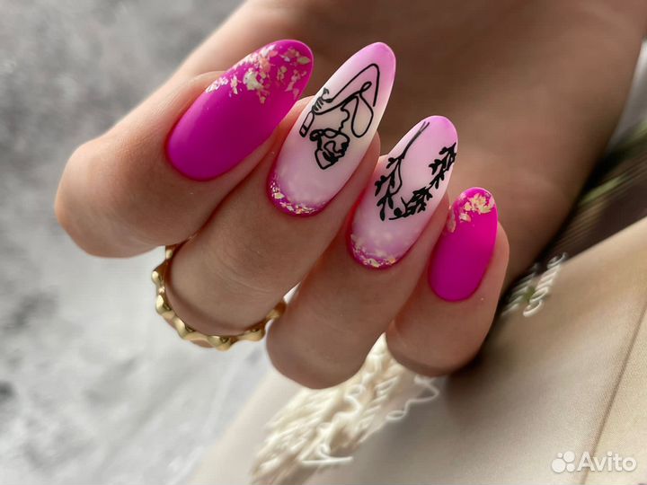 Маникюр с покрытием