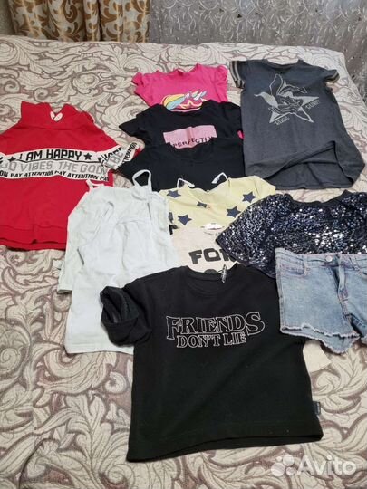 Детские вещи пакетом для девочки