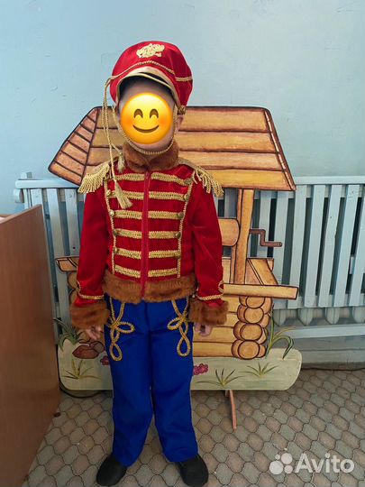 Новогодний костюм для мальчика гусар