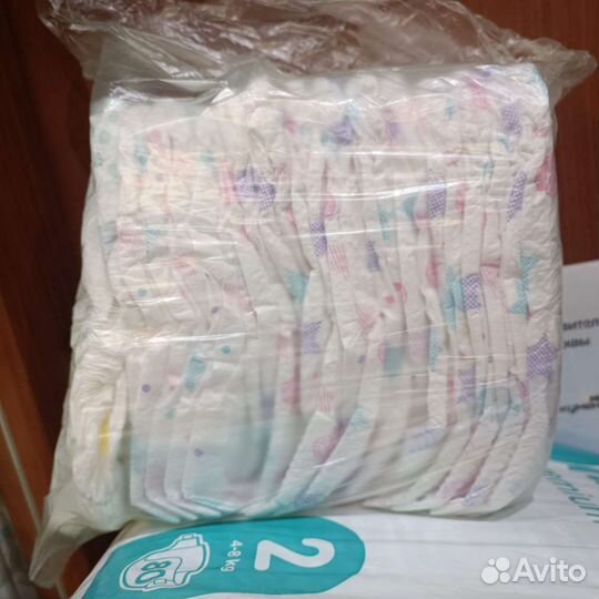 Подгузники,трусики many,merries 90шт,pampers 120шт