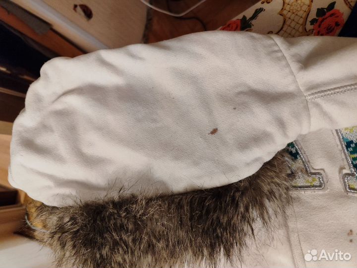 Кофта на молнии для девочки утепленная