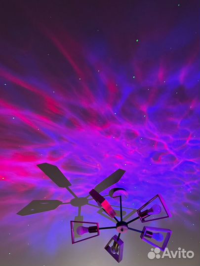 Ночник детский проектор космонавт