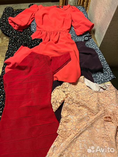 Пакетом Платья вечерние, вещи пакетом размер 40 XS