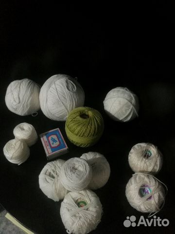 Нитки вязальные х/б 