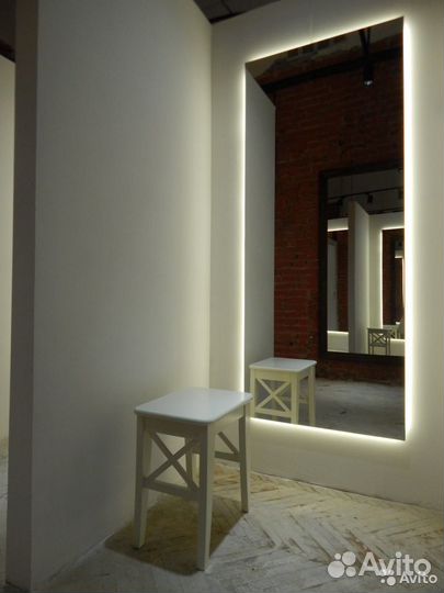 Зеркало с подсветкой 160*80см