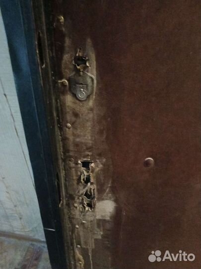 Дверь входная железная бу