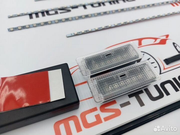 Подсветка салона Ambient бежевая BMW 5 F10 бмв ф10