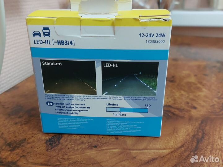 Лед лампы h4