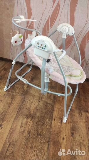 Детские электронные качели бу