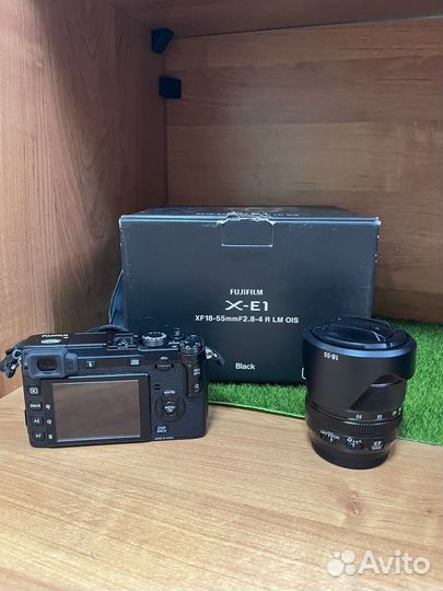 Фотоаппарат Fujifilm X-E1 + обьектив XF 18-55mm