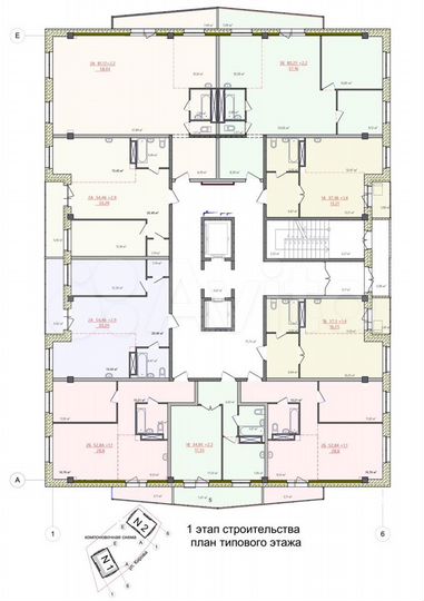 1-к. квартира, 38,8 м², 12/12 эт.