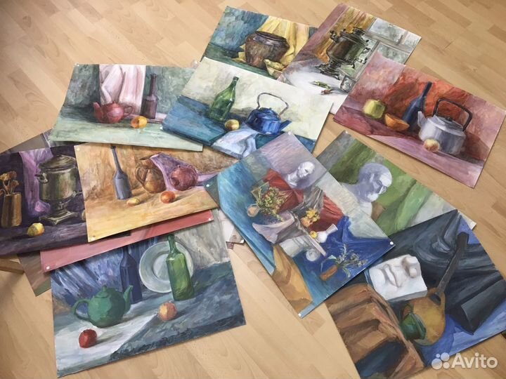 Рисунок живопись акварель