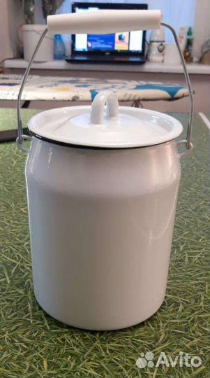 Бидон эмалированный