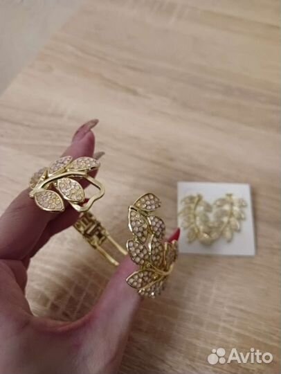 Серьги и браслет