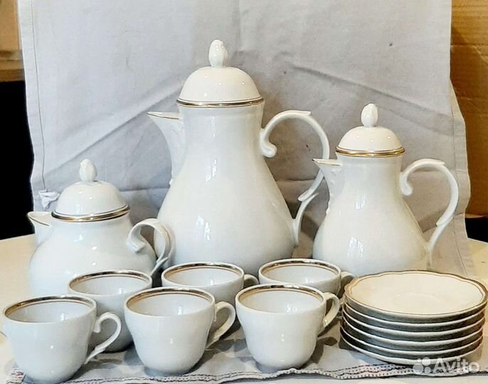 Кофейный сервиз фарфор ГДР СССР