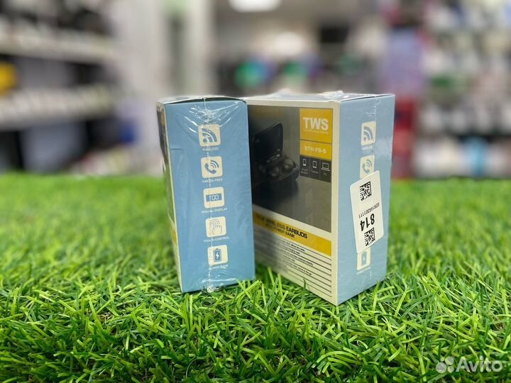 Беспроводные наушники BTH-F9-5 TWS с микрофоном